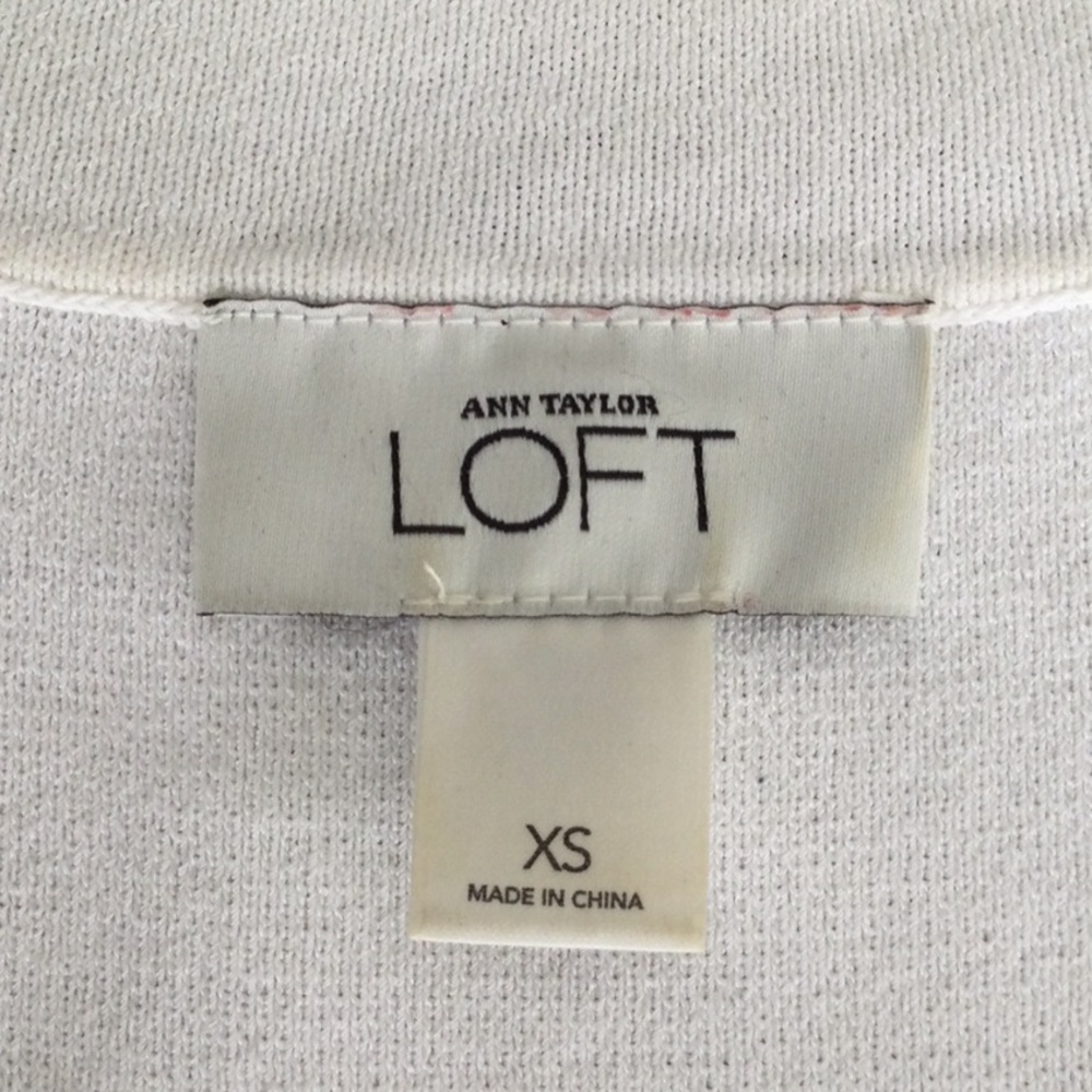 Ann Taylor Loft Beaded Tank Womens Extra Small - Picture 4 of 5